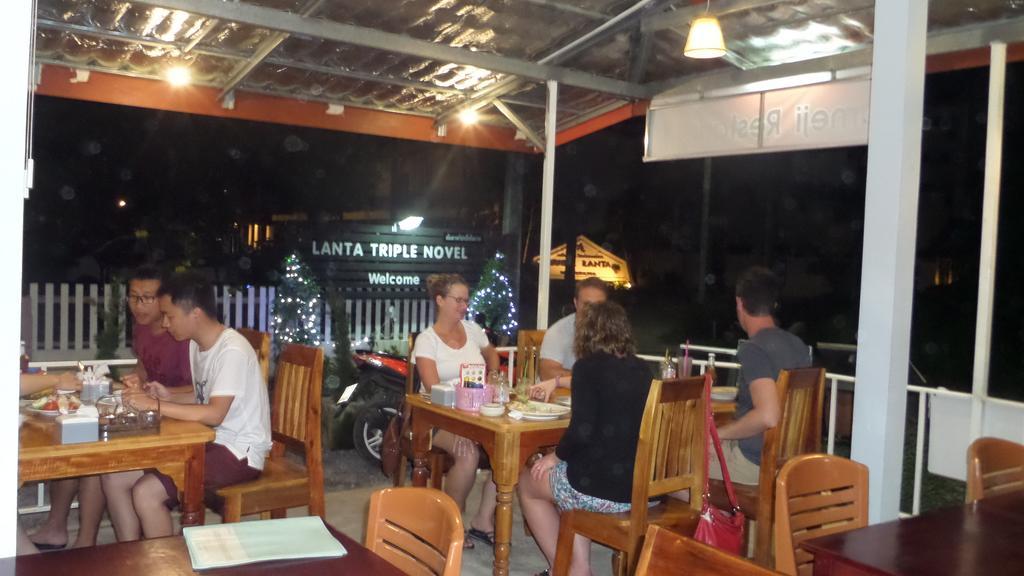 Lanta Triple Novel Hotell Ko Lanta Eksteriør bilde